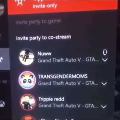&ldquo;your gay&rdquo; 💀 but how in the hell did x make up these gamertags &ldquo;transgendermoms&rdquo; &ldquo;lildickgirl666&rdquo; 😭