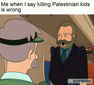 You either support bombing kids or you are a Nazi
