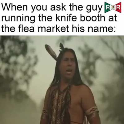 THE knife man