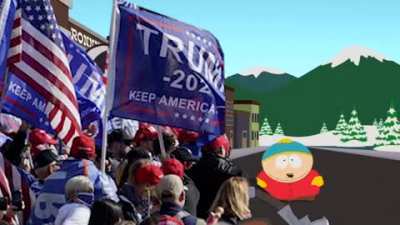 Share with all Trump supporters, Trump Rally in South Park! [OC]