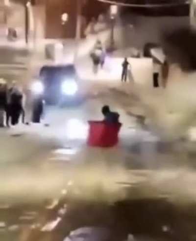 Downtown Snow Fun