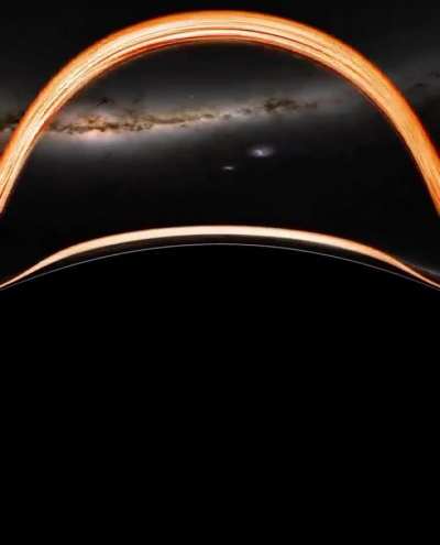 NASA supercomputer recreates what it&rsquo;s like to enter a black hole