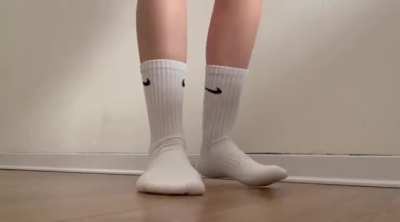 Would u like to see me without socks baby? :)