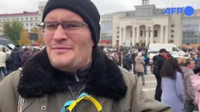A resident of Kherson: &ldquo;We have no heating, no electricity, no water, no mobile or internet connection, but NO RUSSIANS! I am extremely happy because now we are free.&rdquo;