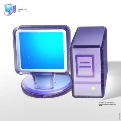 Windows XP "My Computer" icon 2024 remake