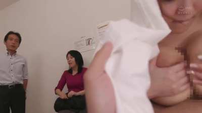 Hitomi | Sneaky Tittyfuck With Your Girlfriend
