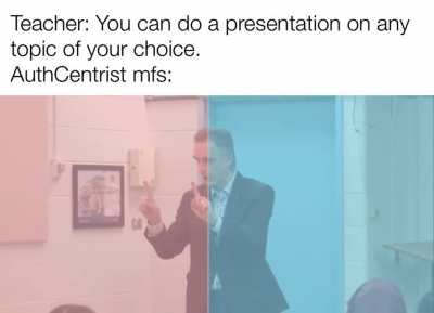 My presentation skills are immaculate.