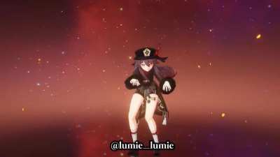 Hu Tao's second idle animation, again, by Lumie