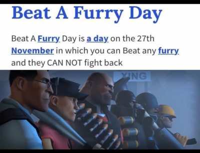 Today is the day