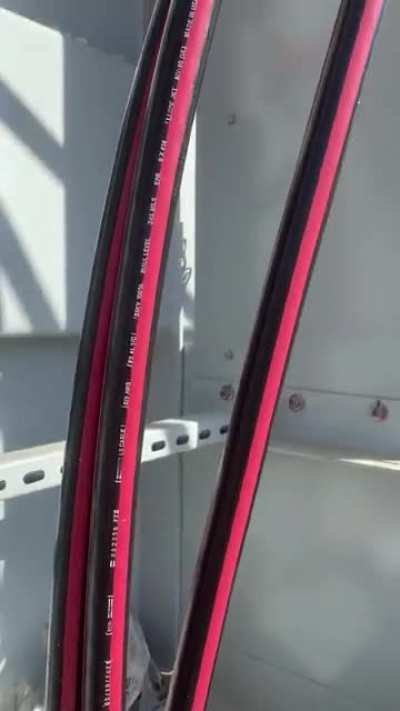 Here&rsquo;s some more easy-mode wire pulling. This time time MV and terminations.