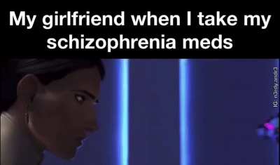 She was never real