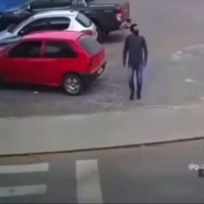 Crossing the street
