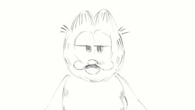 Chris Pratt as Garfield - animation by me