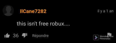 I wanted free robux :&rsquo;(