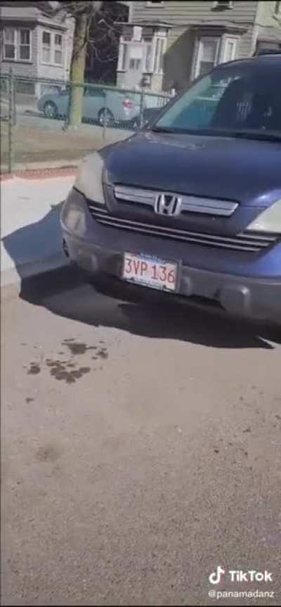 [USA] Man gets caught in the act and freaks out making the worst escape ever. Comical.
