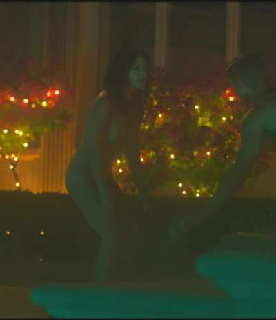 Sarah Shahi and her beautiful erect nipples in Sex/Life