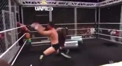 "AHHHHHH" - a wrestling commentator