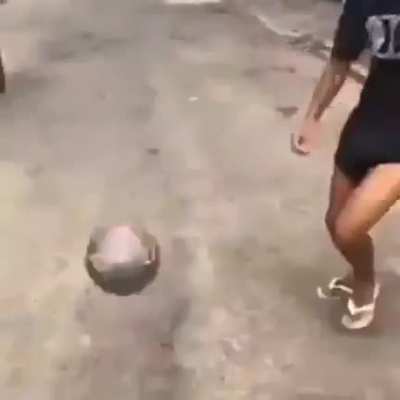 Quase que vai pro espaço