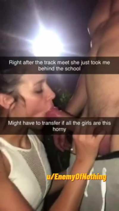 Hidden sex behind the school