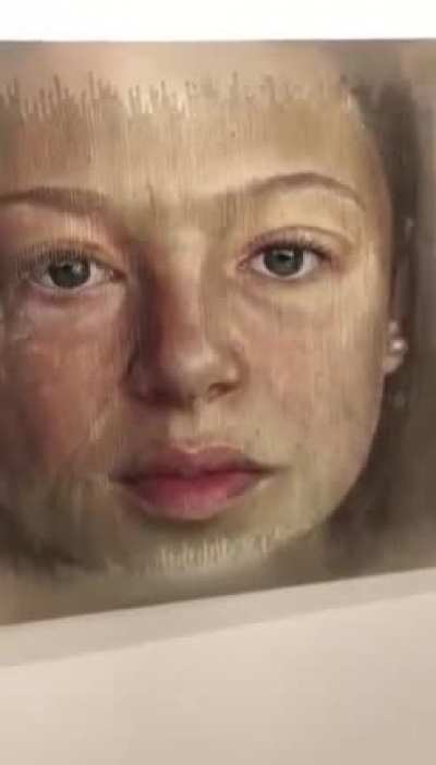 Painting shows aging