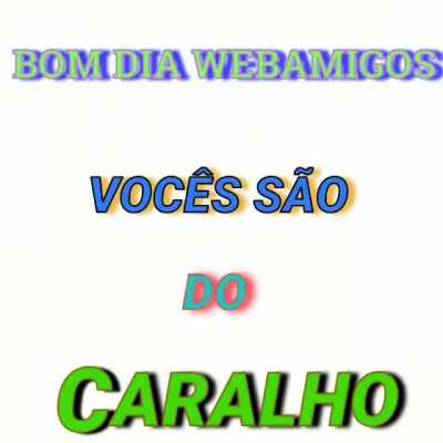 Bom dia! Porra
