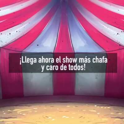 DICES: De los creadores de la rifa del avi&oacute;n sin avi&oacute;n, llega la consulta popular sin expresidentes... &iexcl;el show m&aacute;s chafa y caro de todos! Carpa de circo @monerorictus abre tel&oacute;n a la nueva funci&oacute;n del circo de la 4T