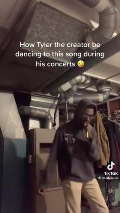 Frr tho he be dancing exactly like this
