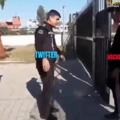 Twitter security be like