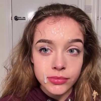 Cute Face Throat Fuck and Facial