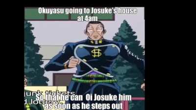Oi Josuke, I blew my eardrums off listening to this, aint that wacky?