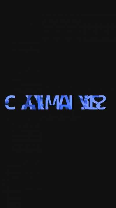 3D ambigram