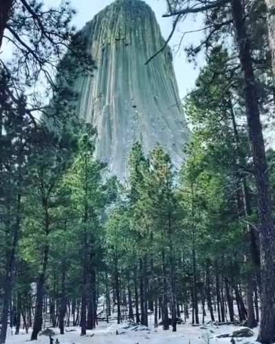 Devil's Tower in Wyoming