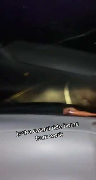 On the highway