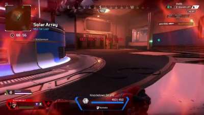 Rev bug. I used a replicator whilst in death protection. When it finished, it chucked me off the replicator. I then couldn’t heal my shields for the rest of the match and when I finally got knocked by the last squad, well...teleportation is real kids.