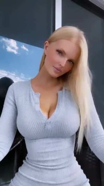 In grey