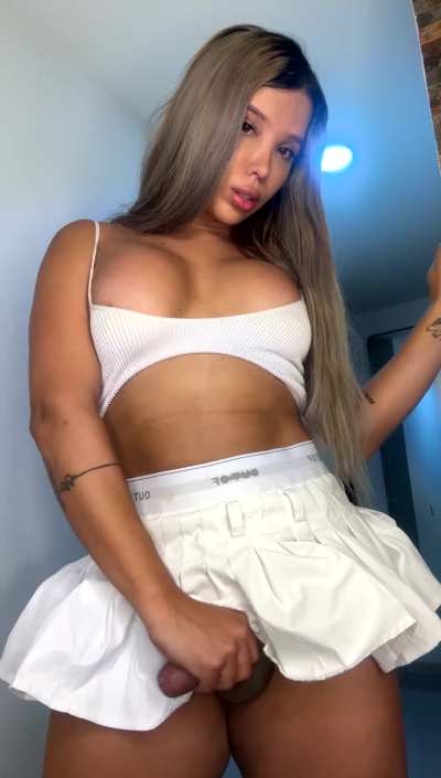 Would you fill me up til I'm satisfied, or pull out and make me beg for your load again?