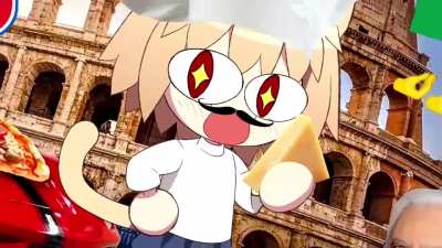 posting a Neco Arc meme every day: Day 80