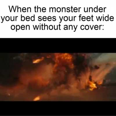 Monster very scary