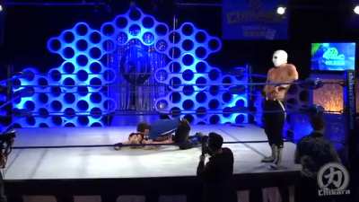 Is this one of the hottest moment where Penelope ford received KO, pinfall and post match humiliation?