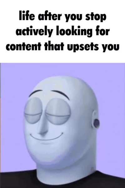it&rsquo;s YOUR internet experience, YOU YOURSELF get to curate it to your liking