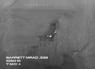 Company Group engaging russians in the field from 1050m