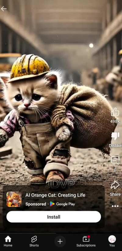 Ai cat slop