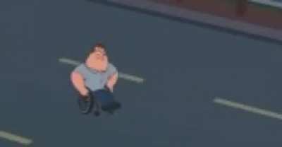 Wheelchair man
