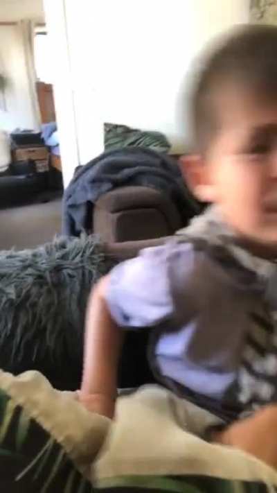 My brother got a bit mad