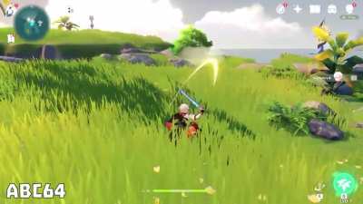 Kazuha Gameplay and Skiff Spawning (in English)