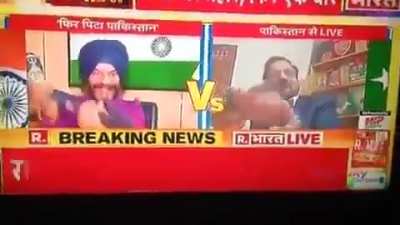 Sanest Indo Pak interaction