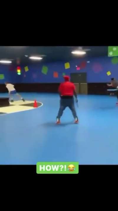 HMRB while I play tag in skates