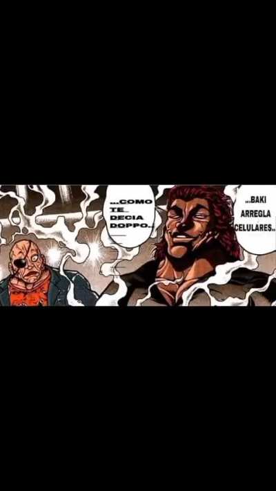Baki new saga "Baki: Arregla Celulares"