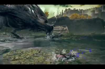 Really loving the improvement on the "knockback" animation here. During the Wyvern fight, our character seems to "react" realistically to direction of impact / hitbox, instead of the same "fly backward" animation regardless of the direction you got hit.