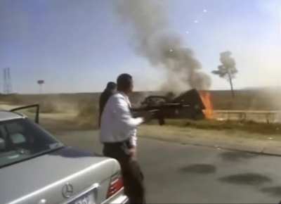 South African Special Task Force stop bank truck heist